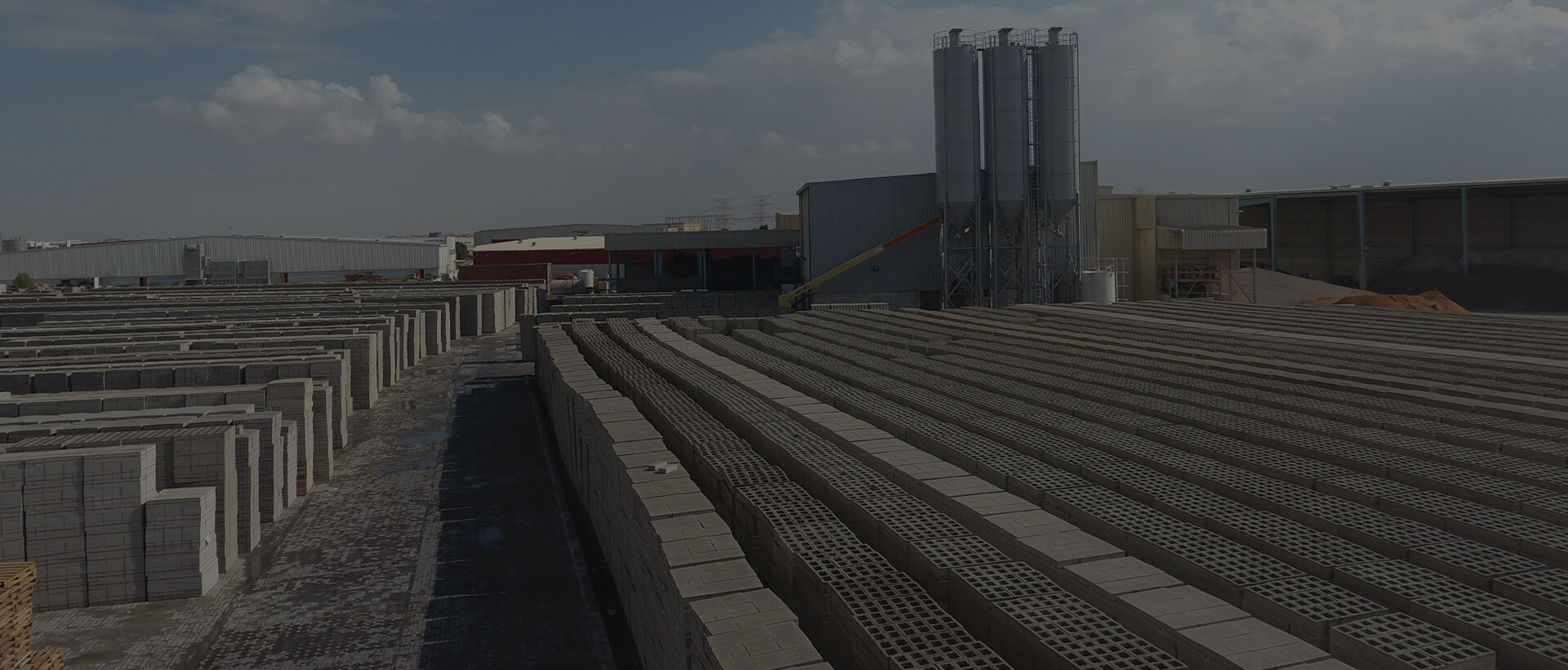 Modern industrial background